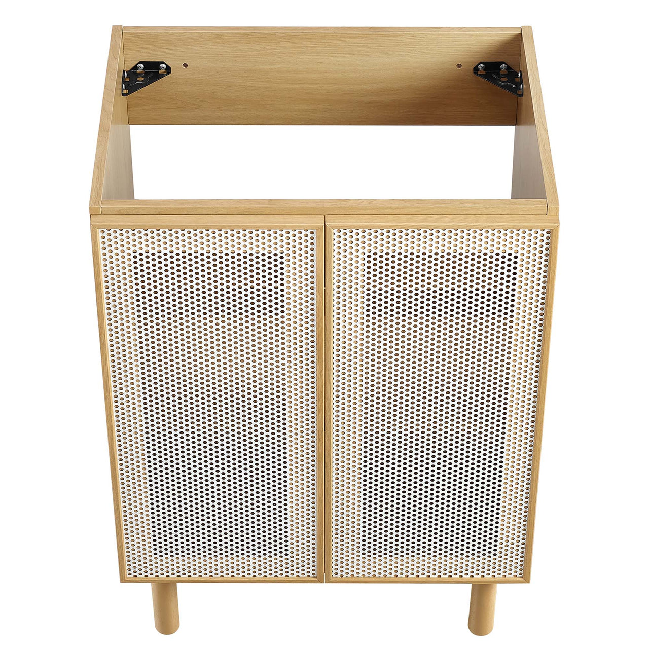 Kayatan Vanity Base with Storage, Small, Oak