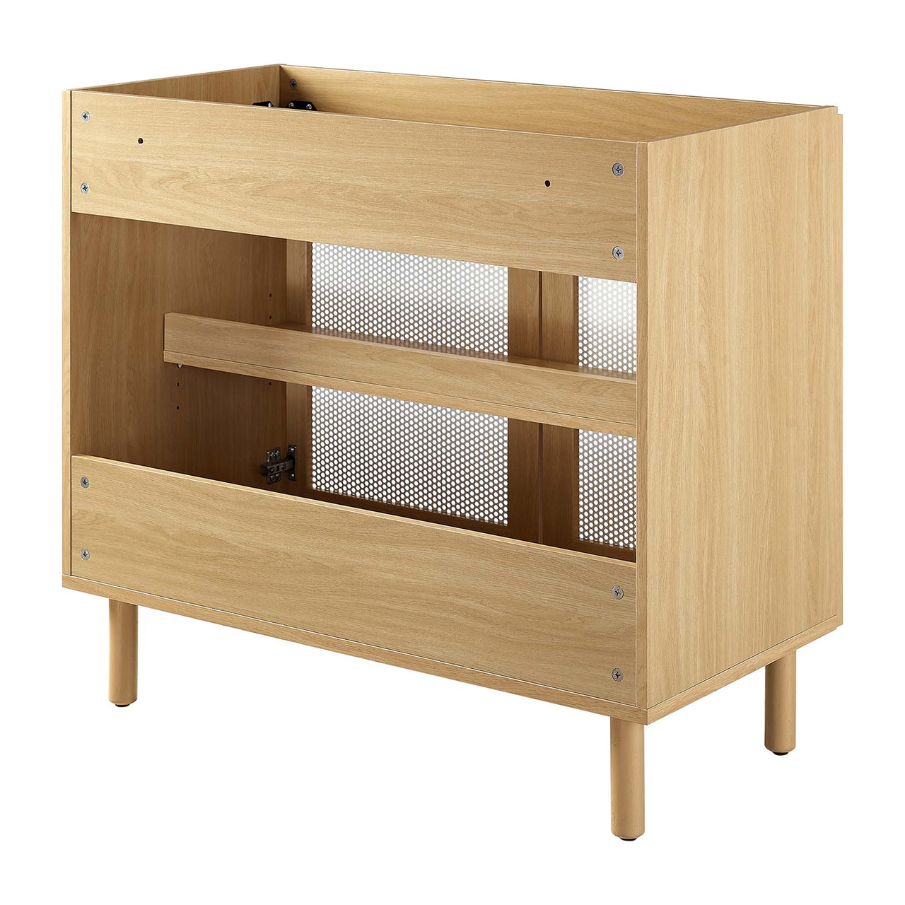 Kayatan Vanity Base with Storage, Large, Oak