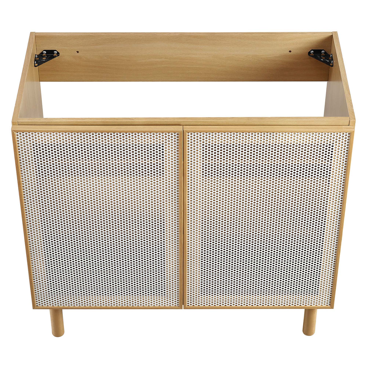 Kayatan Vanity Base with Storage, Large, Oak