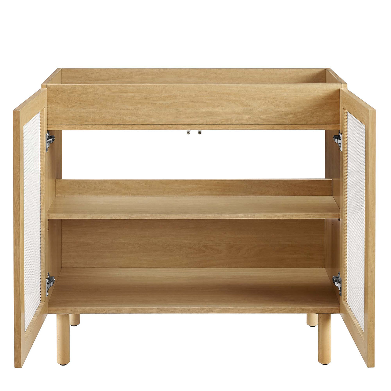 Kayatan Vanity Base with Storage, Large, Oak