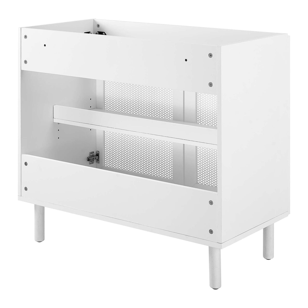 Kayatan Vanity Base with Storage, Large, White