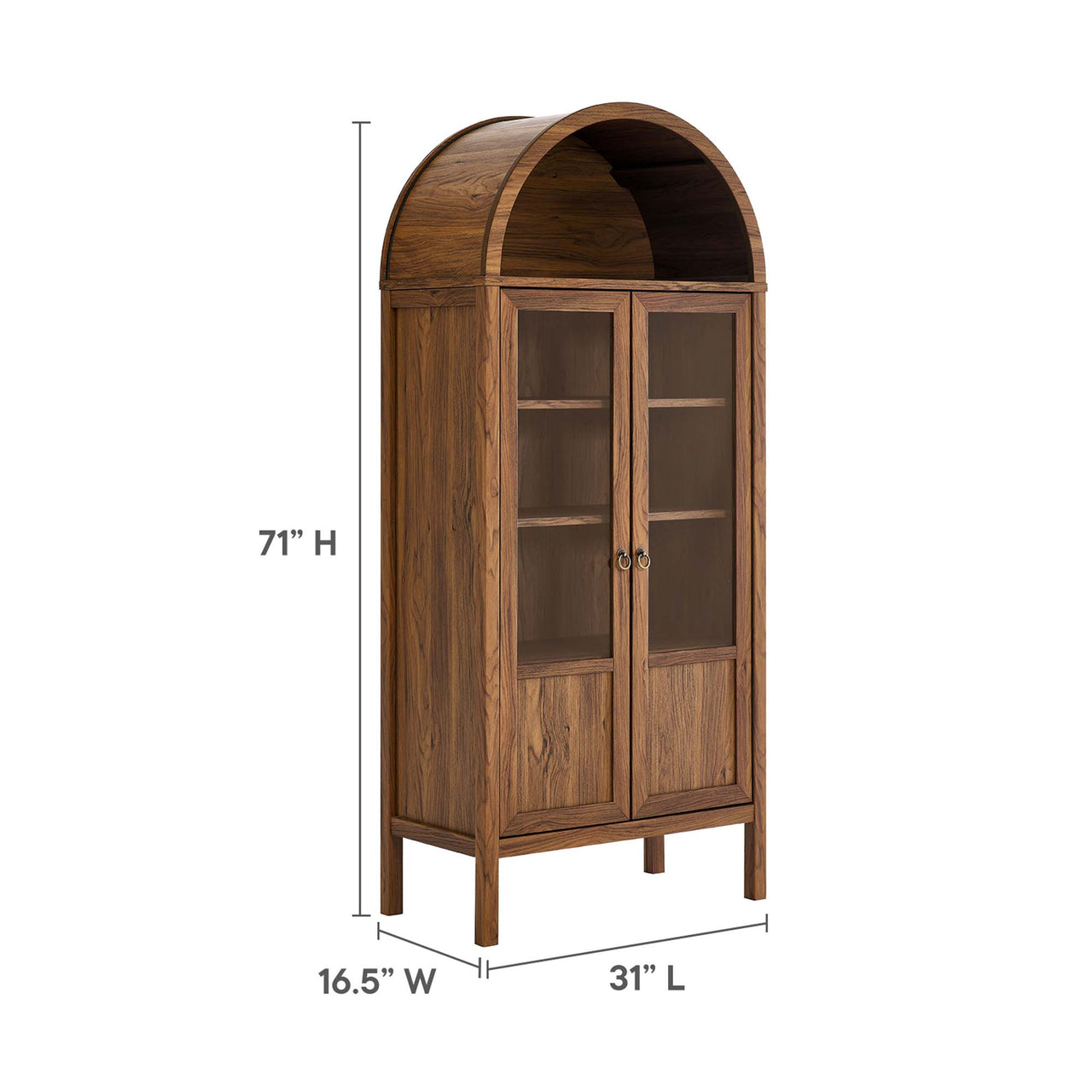 Evelyn Storage Cabinet, Walnut