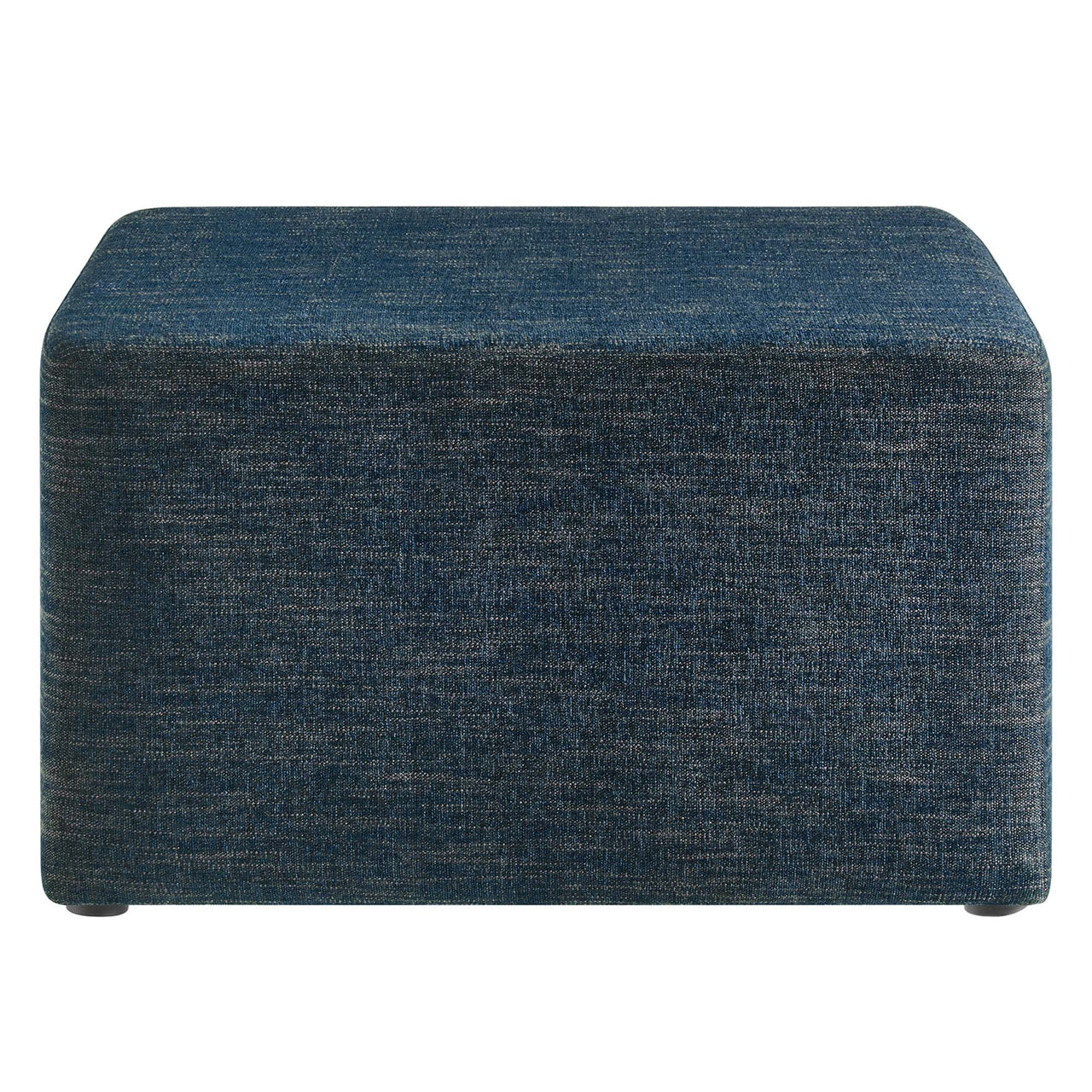 Calyx Square Pouf, Large, Azure
