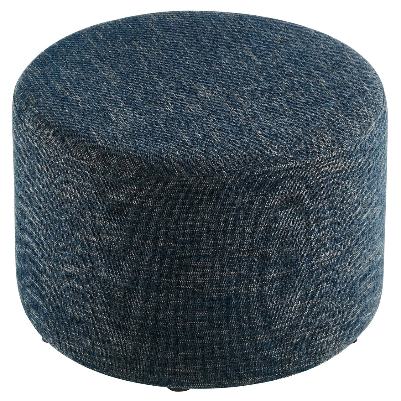 Calyx Round Pouf, Small, Azure