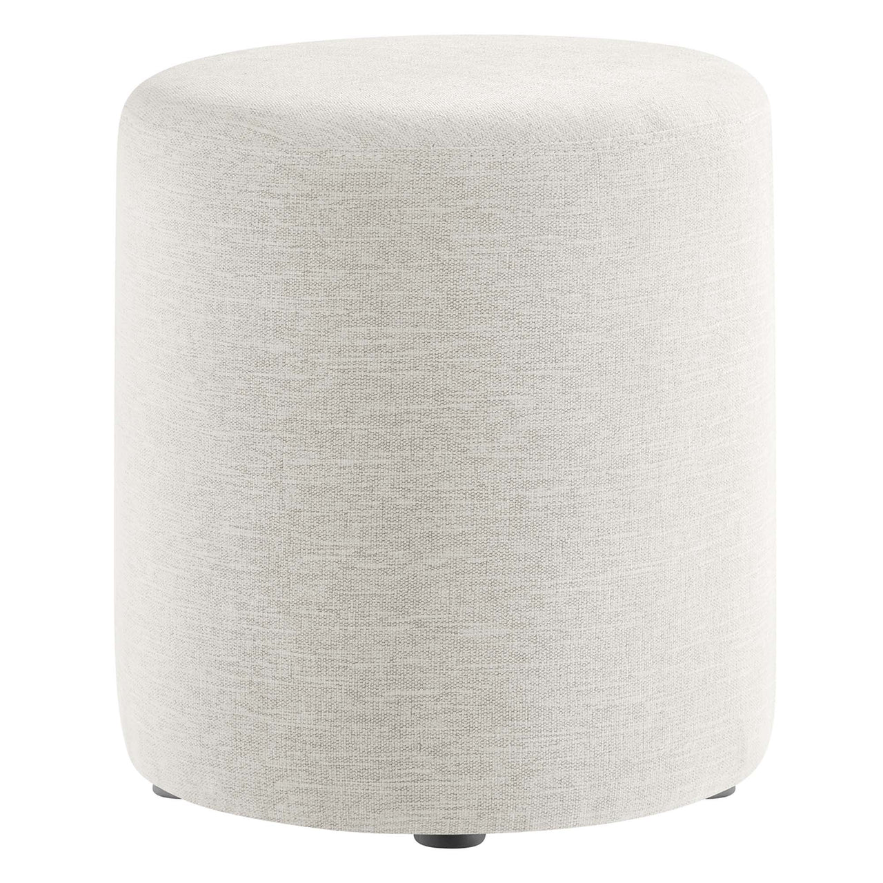 Calyx Round Stool | Side Table, Ivory