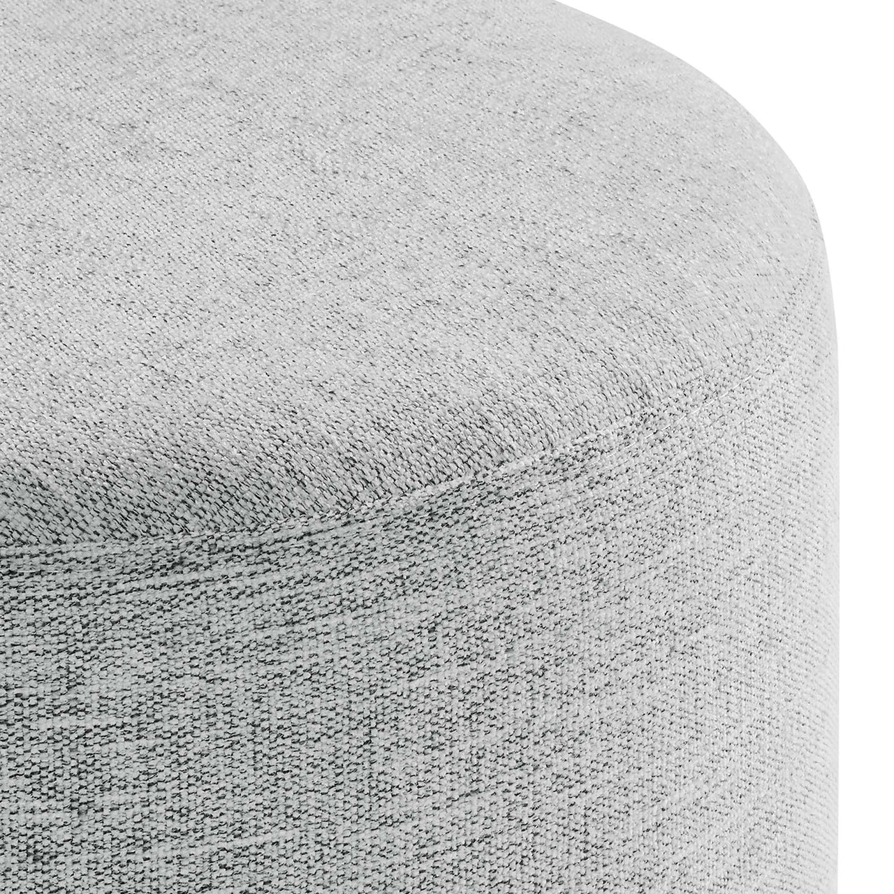 Calyx Round Stool | Side Table, Light Gray