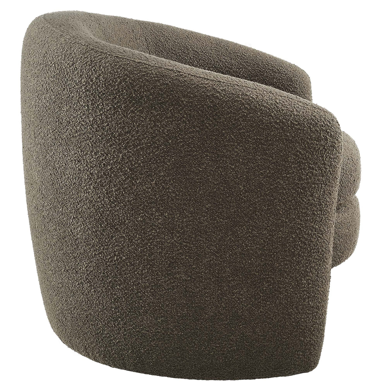 Attune Boucle Accent Chair, Pebble