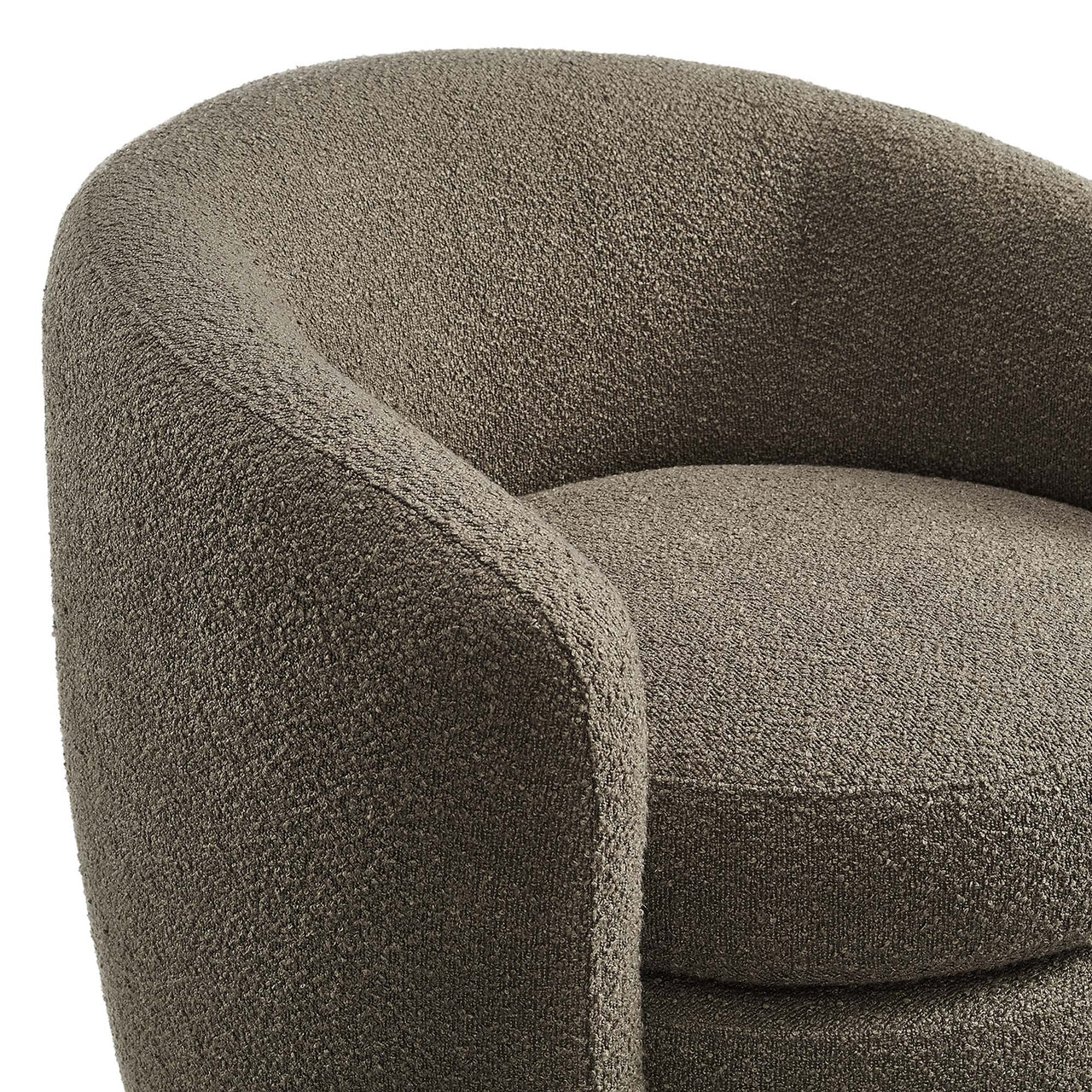 Attune Boucle Accent Chair, Pebble