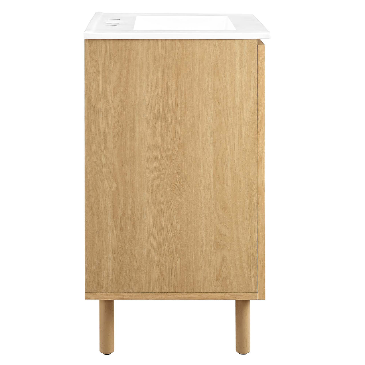 Kayatan Vanity Unit, Small, White & Oak