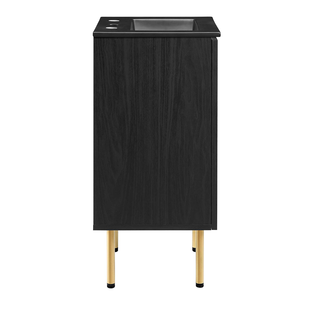 Calden Vanity Unit, Extra Small, Black
