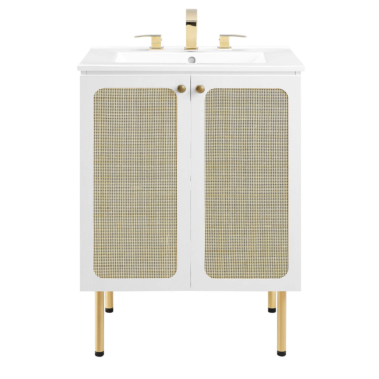Calden Vanity Unit, Small, White