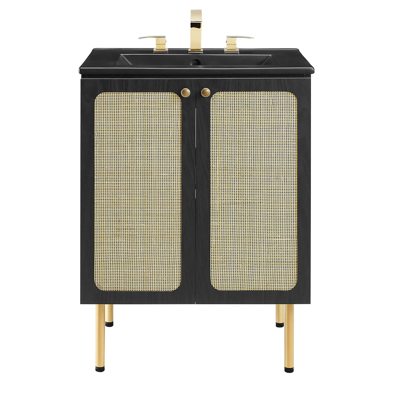 Calden Vanity Unit, Small, Black