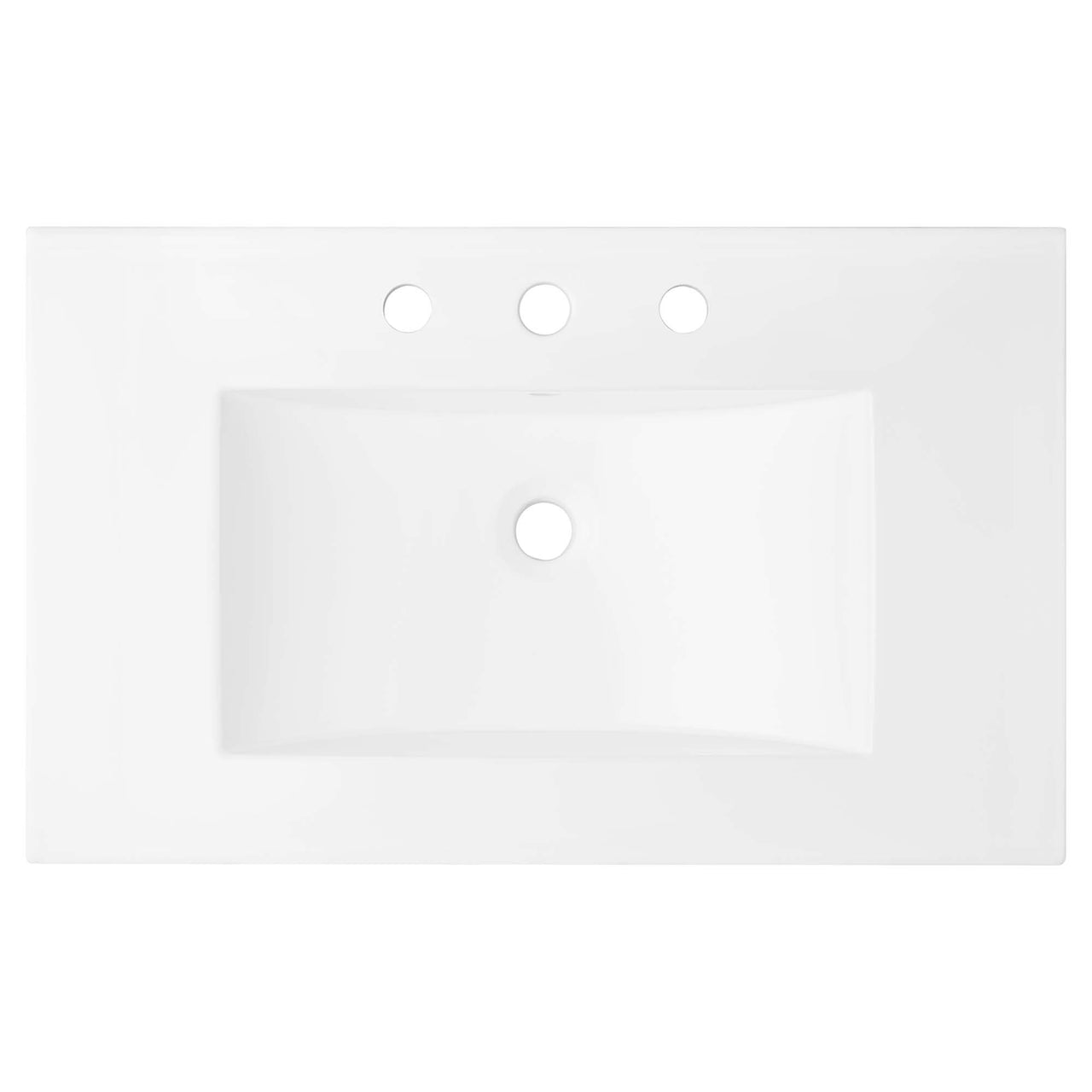 Calden Vanity Unit, Medium, Black & White