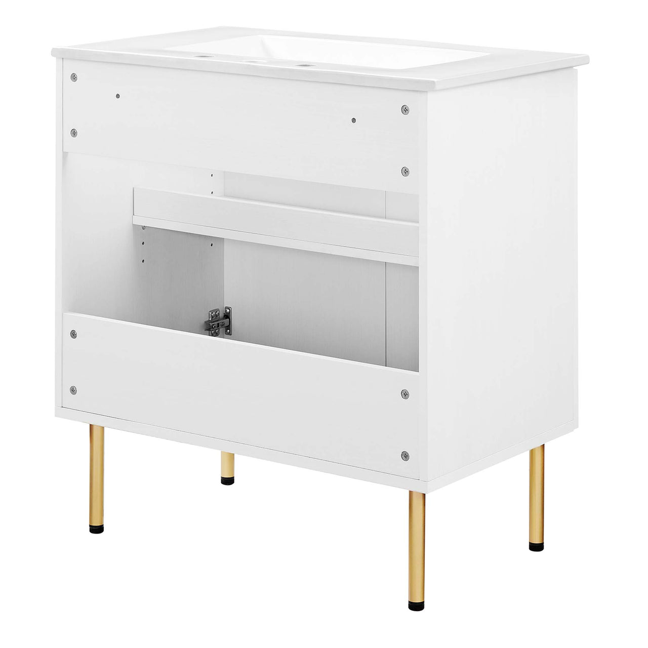 Calden Vanity Unit, Medium, White