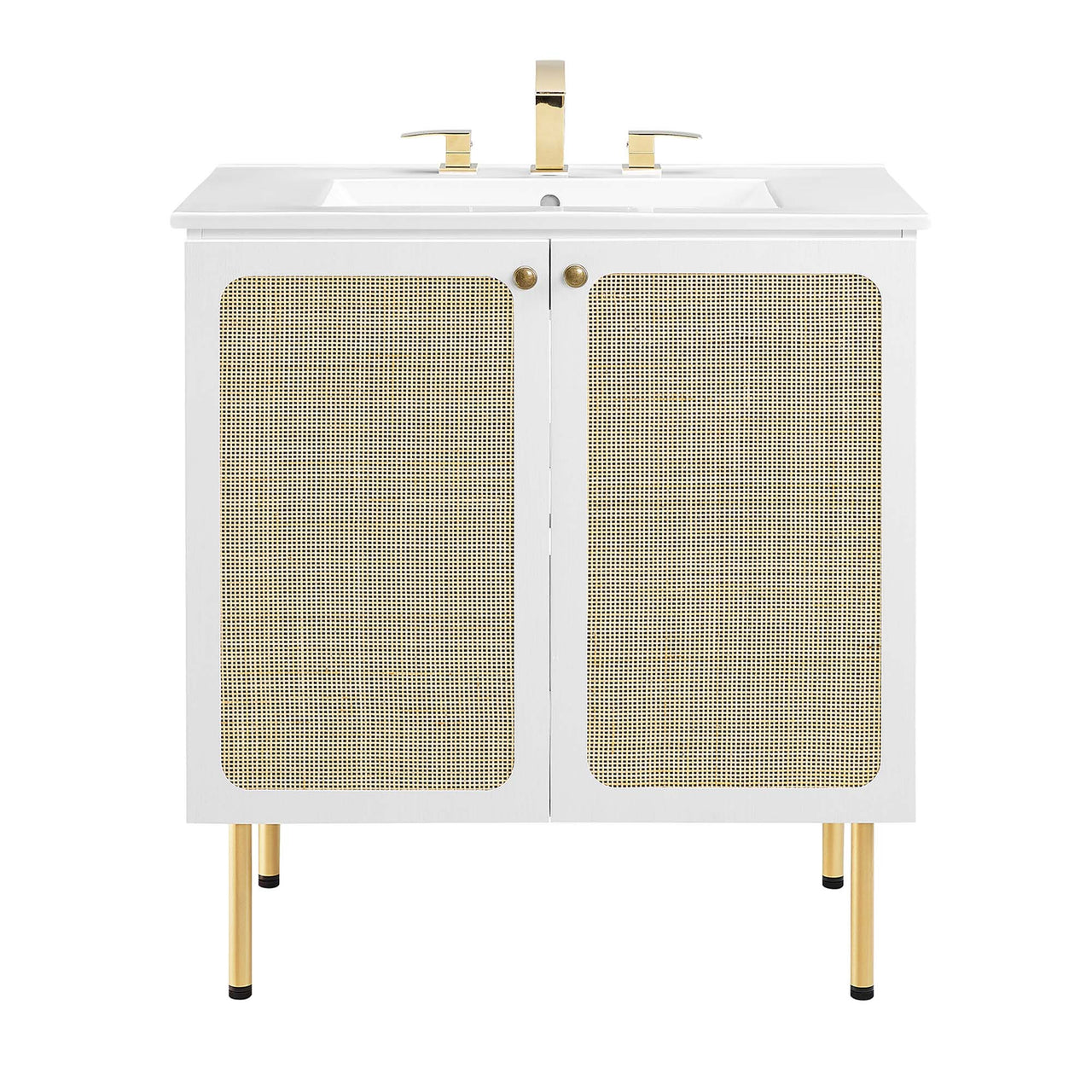 Calden Vanity Unit, Medium, White