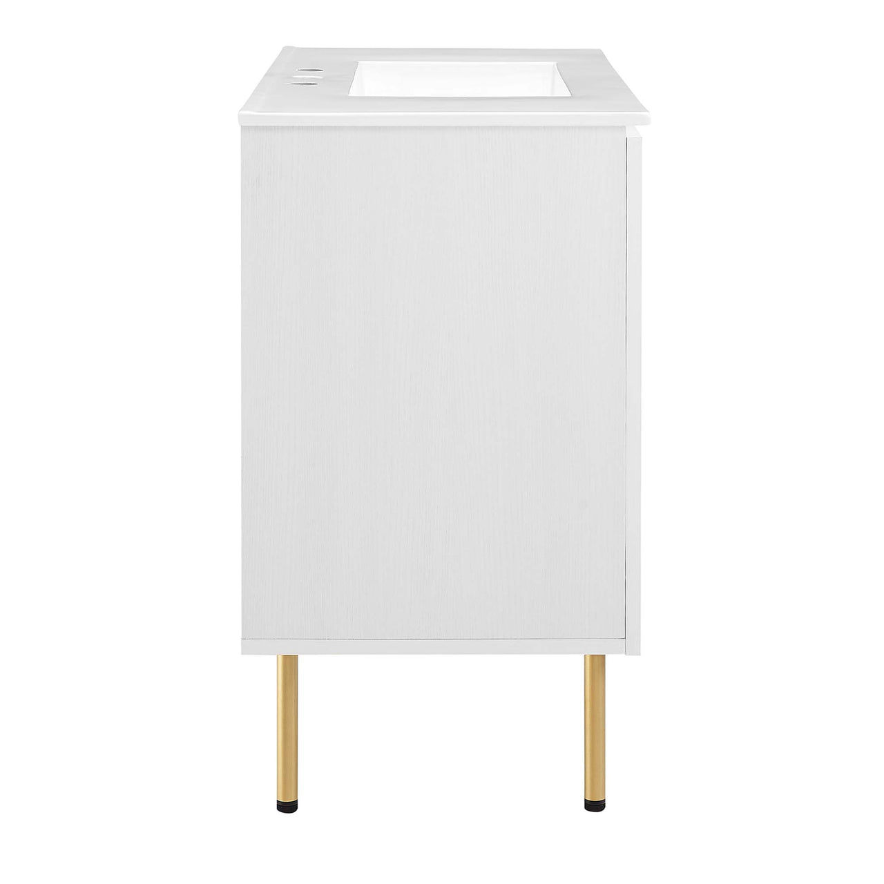 Calden Vanity Unit, Large, White