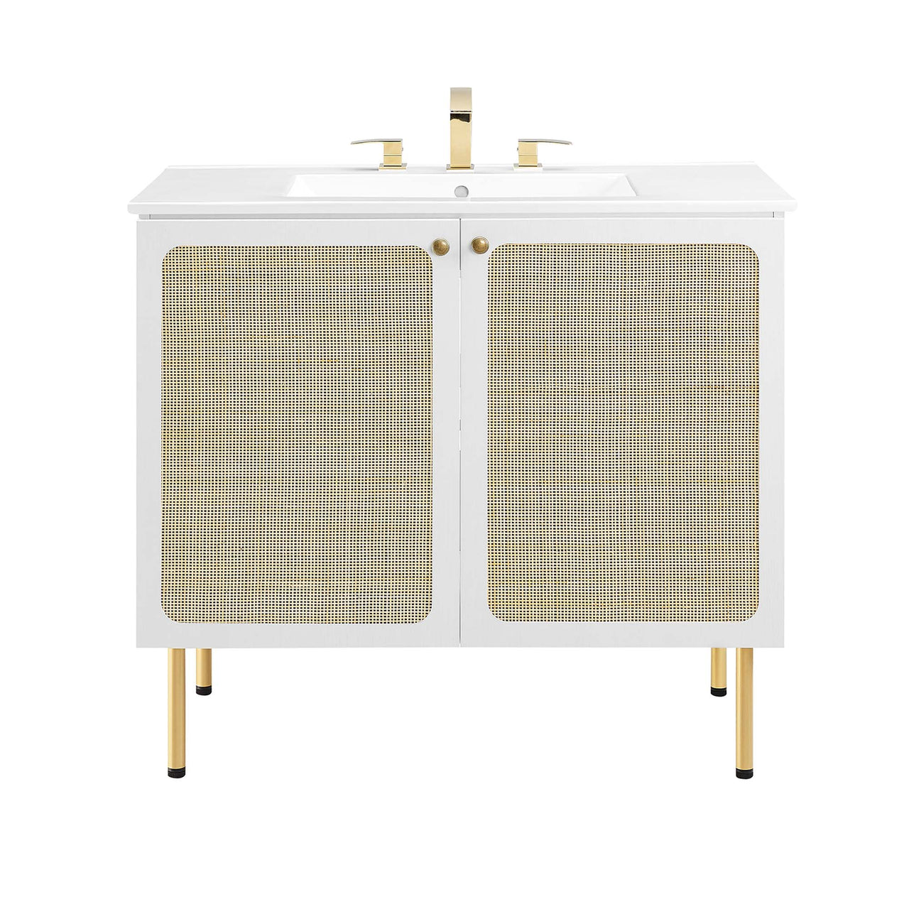 Calden Vanity Unit, Large, White