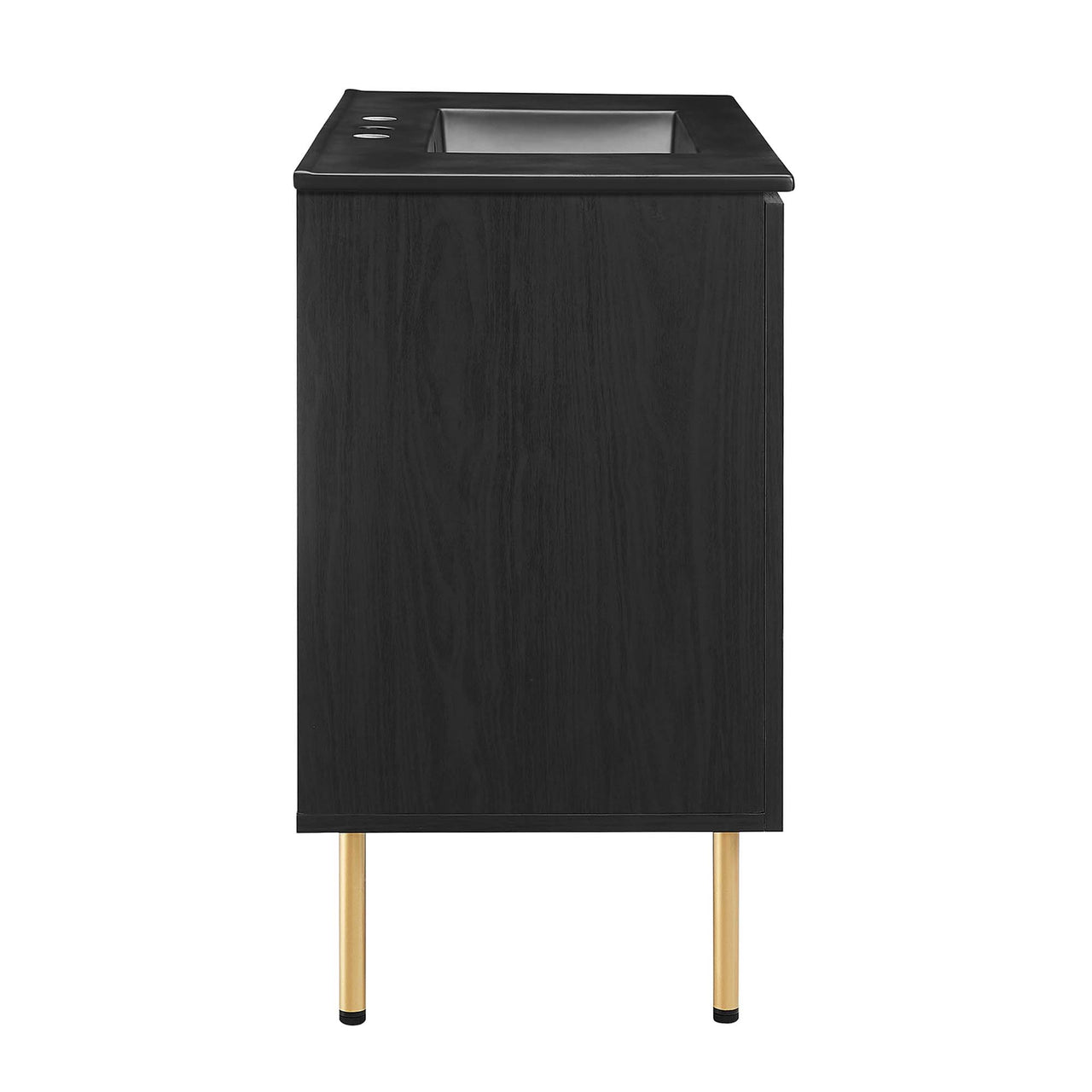Calden Vanity Unit, Large, Black