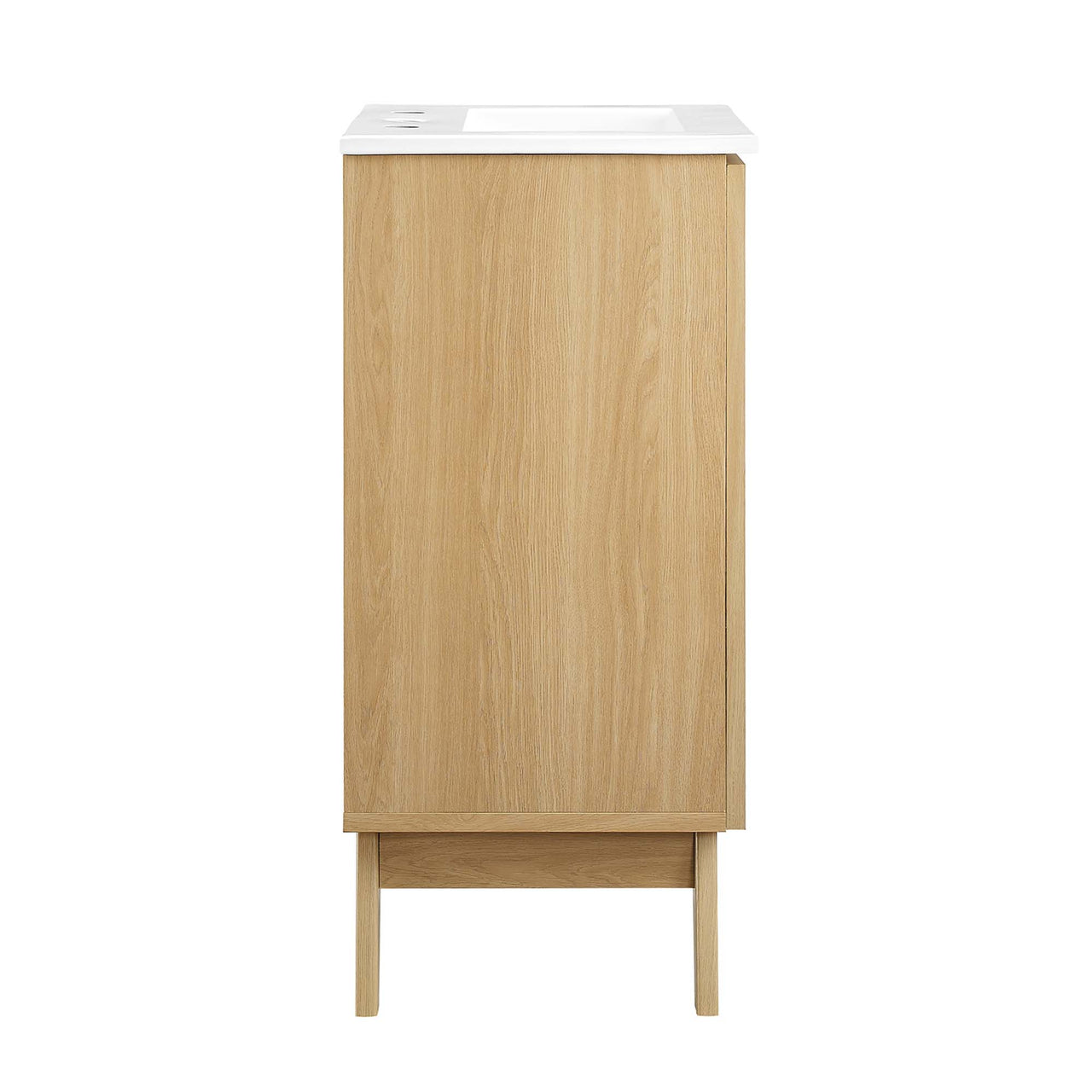 Marra Vanity Unit, Extra Small, Oak & White