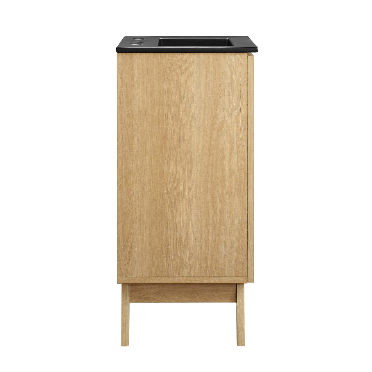 Marra Vanity Unit, Extra Small, Oak & Black