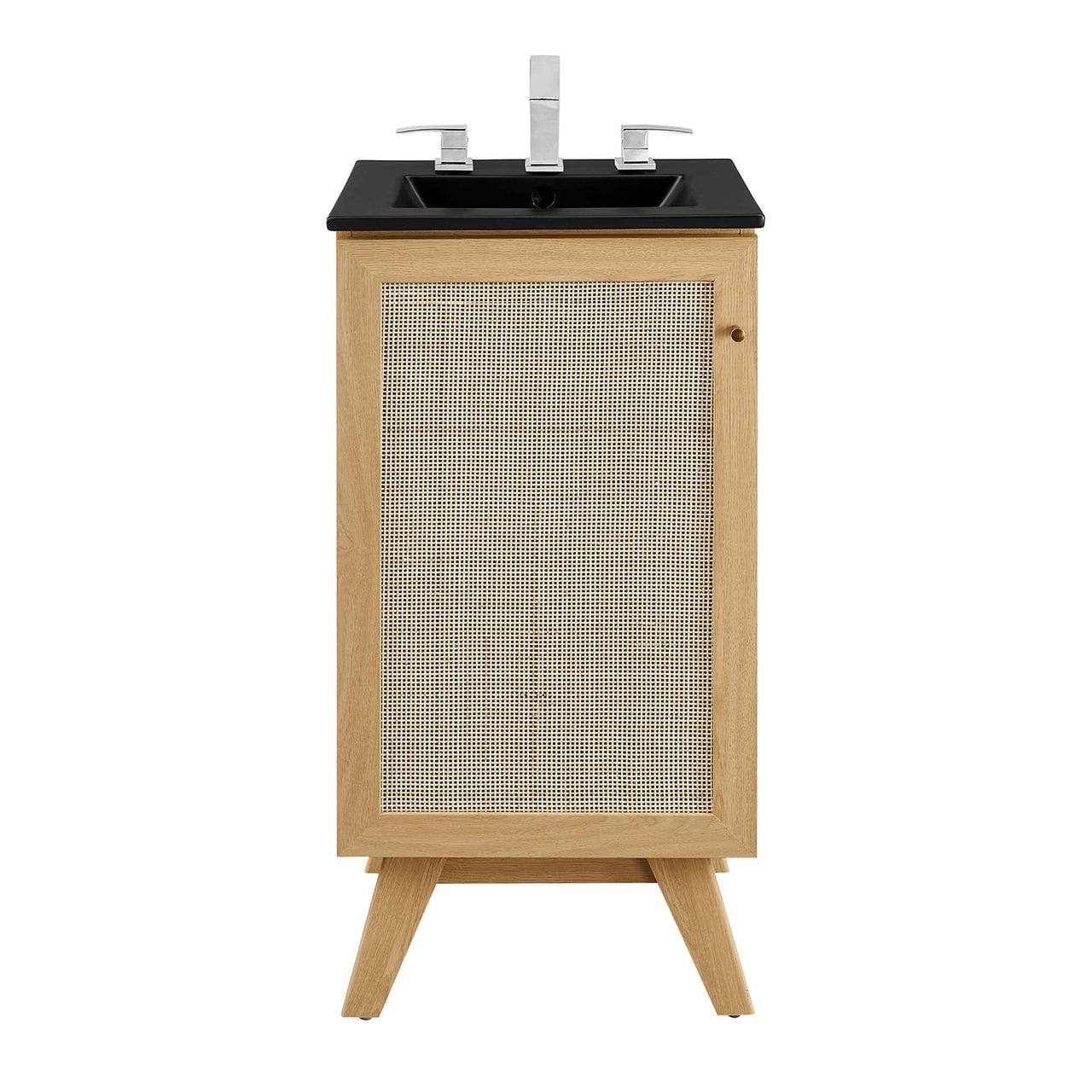 Marra Vanity Unit, Extra Small, Oak & Black