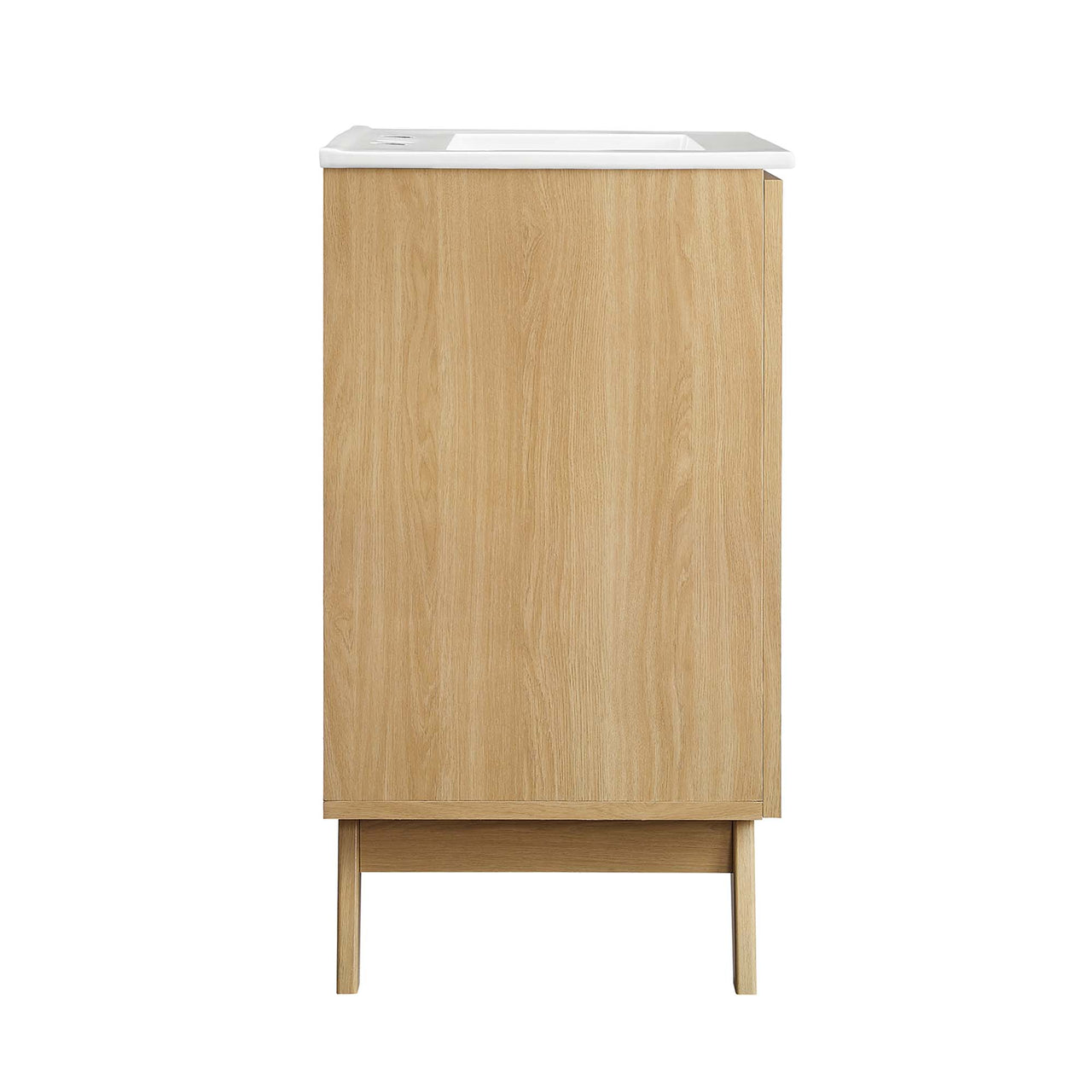 Marra Vanity Unit, Small, Oak & White