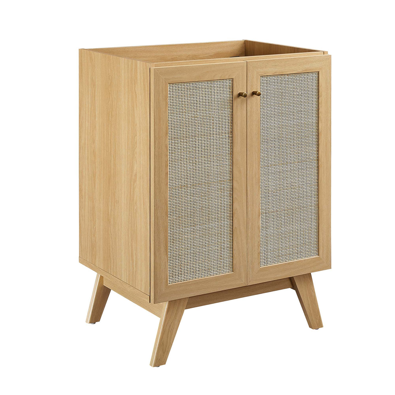Marra Vanity Unit, Small, Oak & White