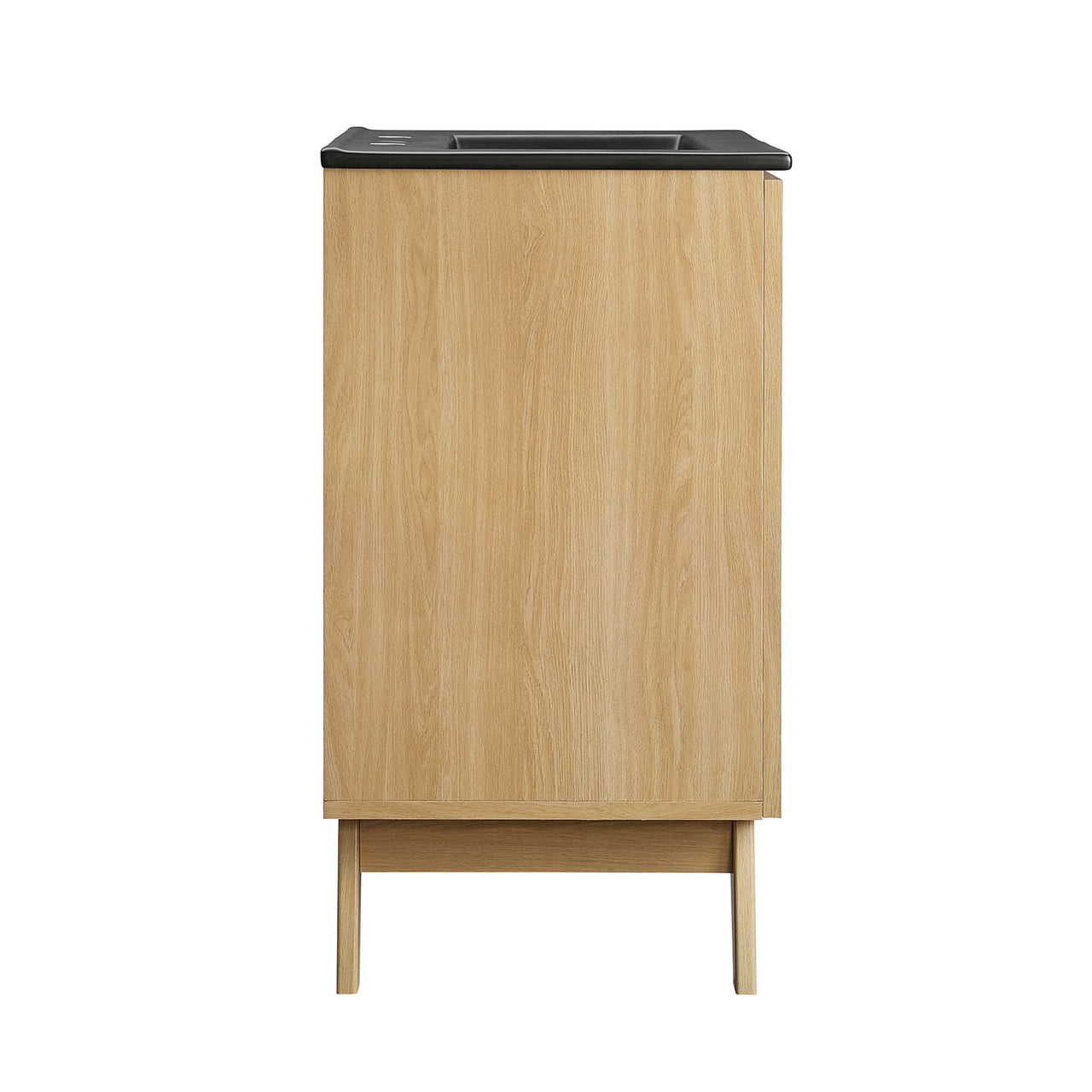 Marra Vanity Unit, Small, Oak & Black