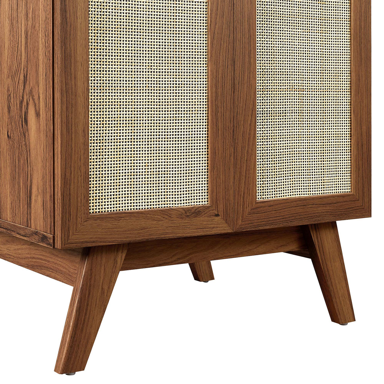 Marra Vanity Unit, Small, Walnut & Black