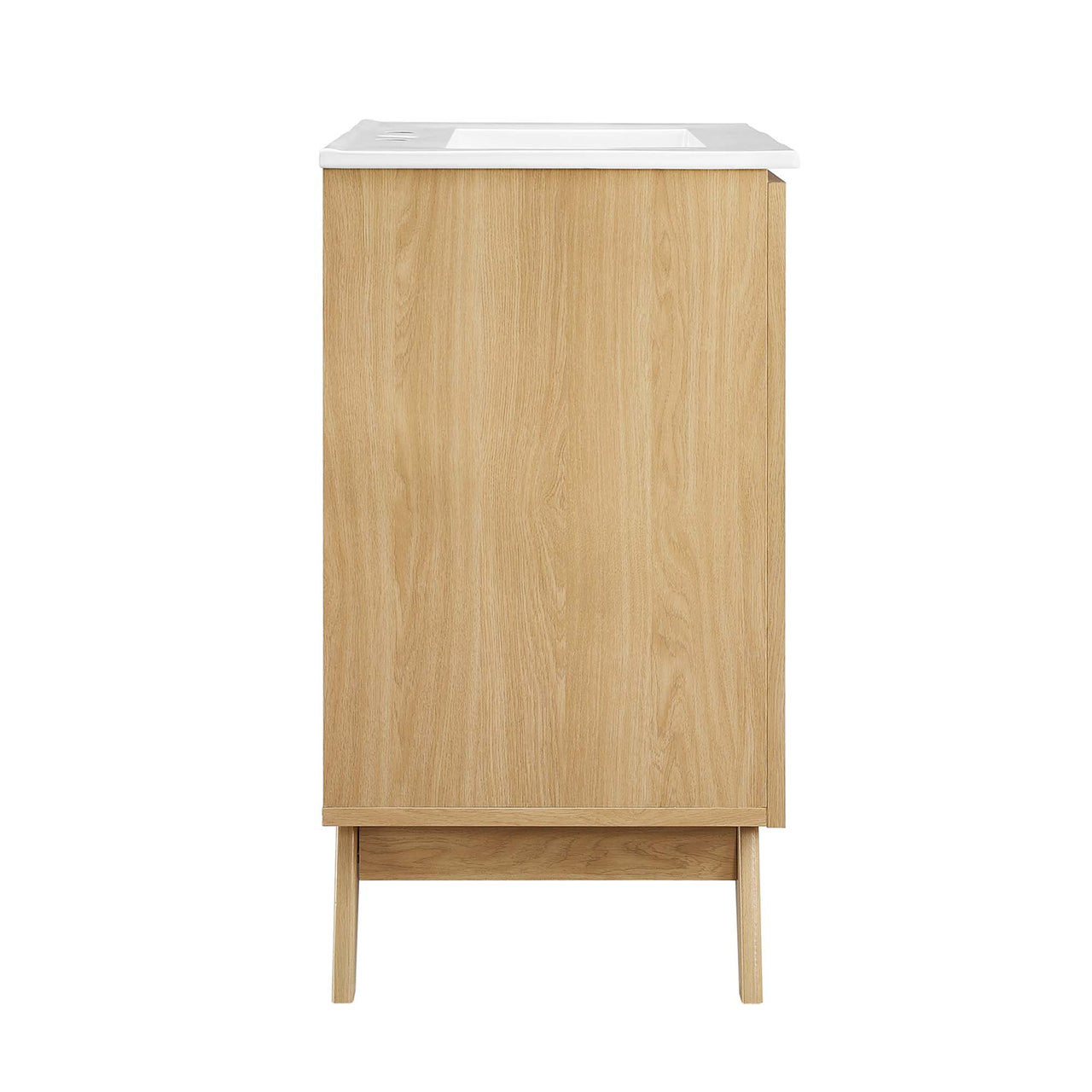 Marra Vanity Unit, Medium, Oak & White