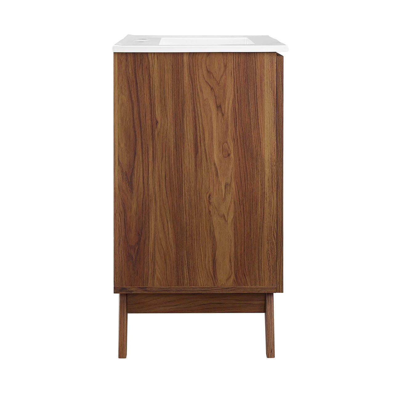 Marra Vanity Unit, Medium, Walnut & White