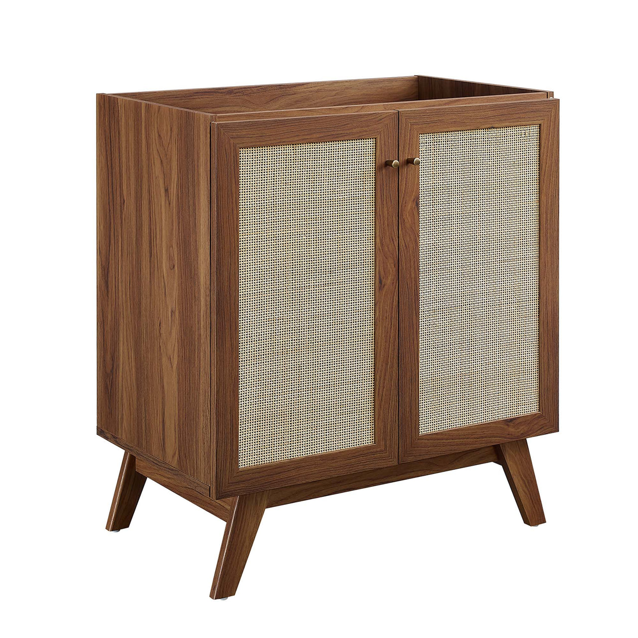 Marra Vanity Unit, Medium, Walnut & White