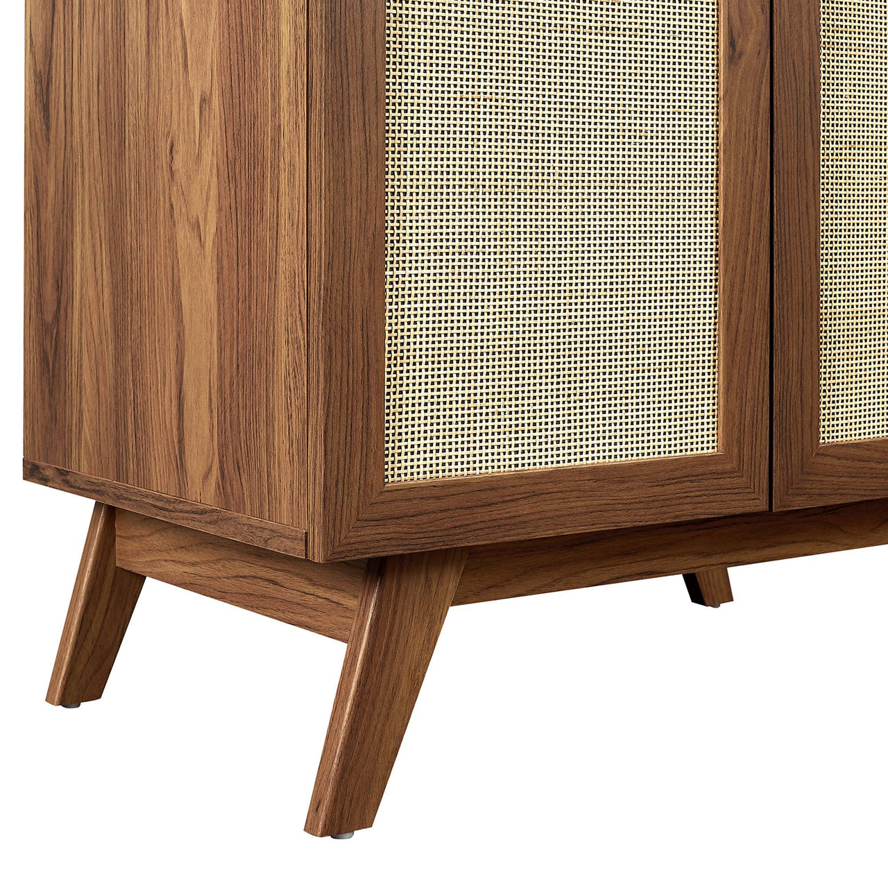Marra Vanity Unit, Medium, Walnut & Black