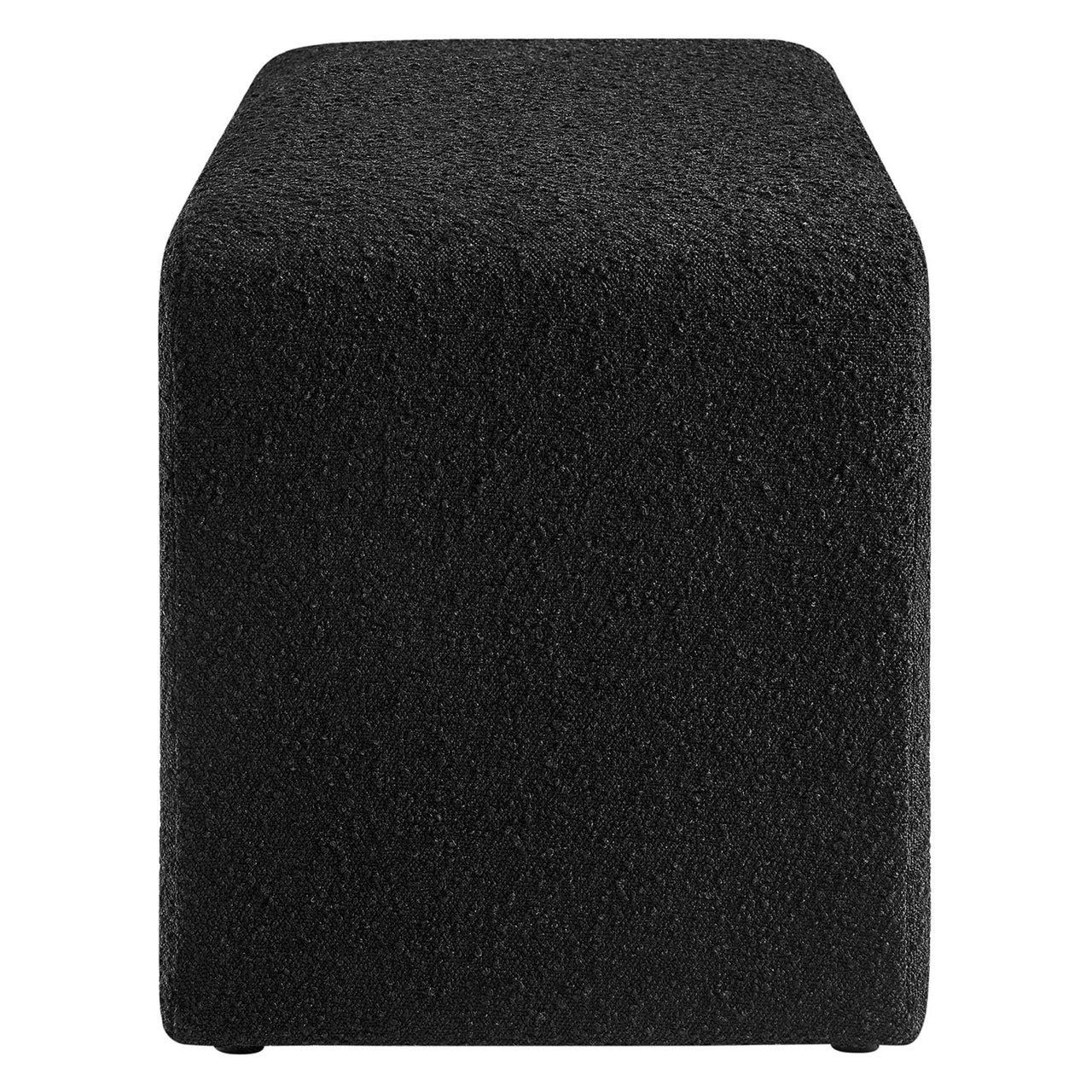 Prideful Boucle Bench, Black
