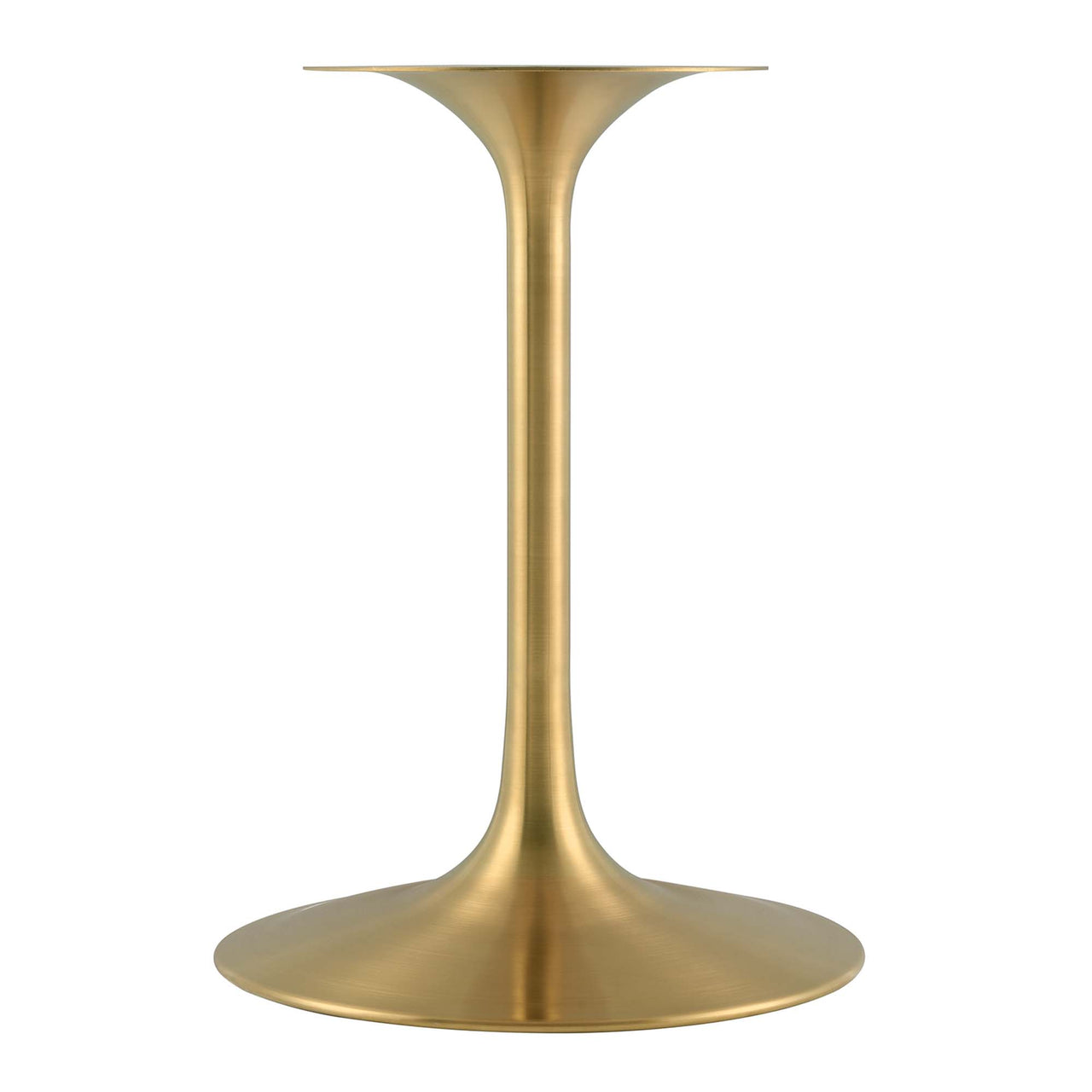 Ensemble Round Faux Travertine Side Table, Gold & Travertine