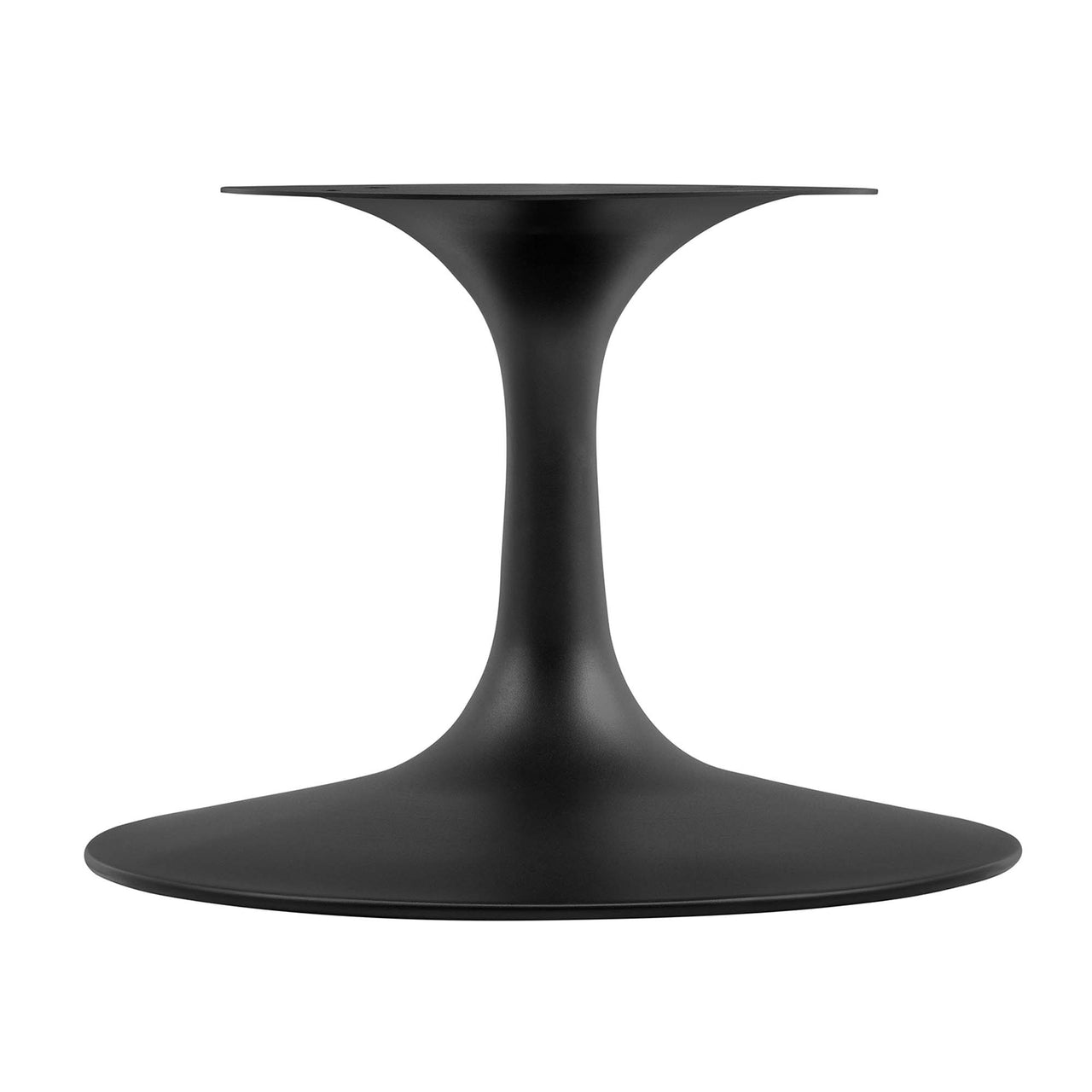 Ensemble Round Faux Travertine Coffee Table, Medium, Black & Travertine