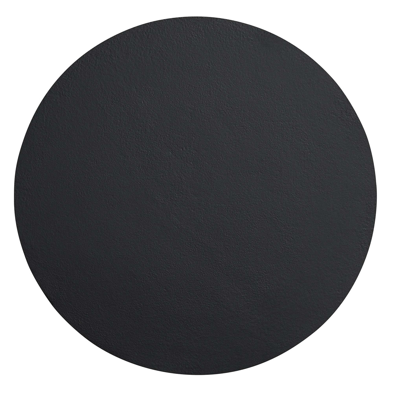 Trefoil Plateau Concrete Side Table, Black