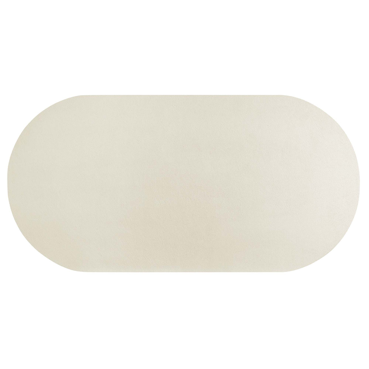 Trefoil Plateau Dining Table, Large, White