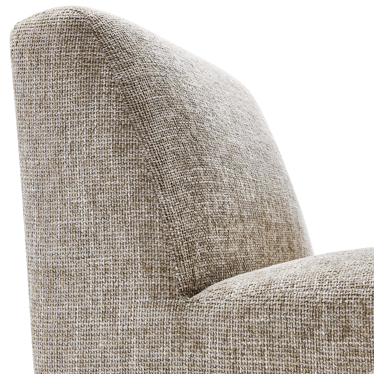 Ombrea Chenille Accent Chair, Sand