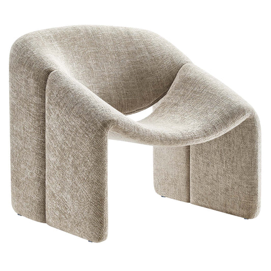 Wizard Chenille Accent Chair, Sand