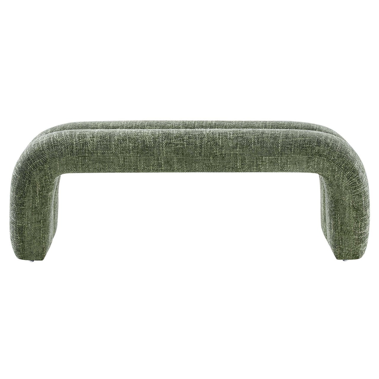 Axen Chenille Bench, Sage