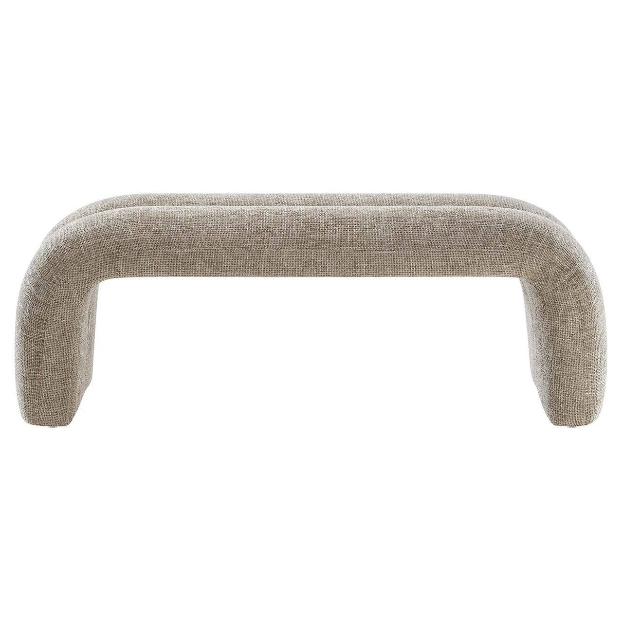 Axen Chenille Bench, Sand