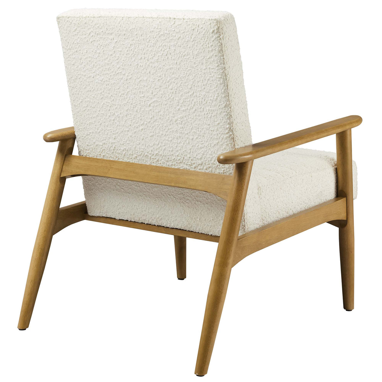 Jasper Boucle Accent Chair, Ivory
