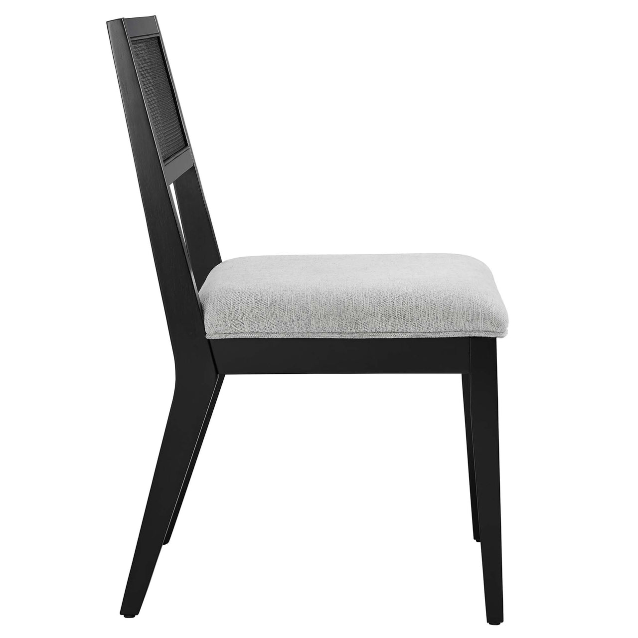 Nissa Dining Chair Set of 2, Light Gray