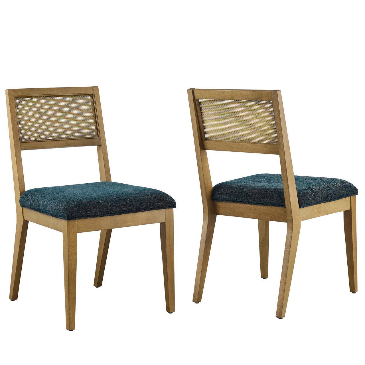 Nissa Dining Chair Set of 2, Azure