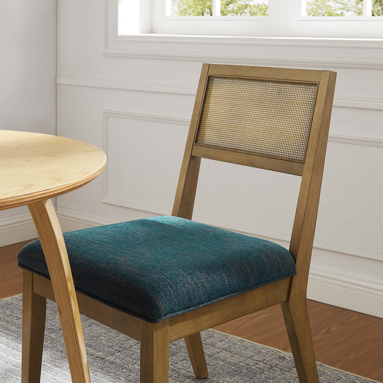 Nissa Dining Chair Set of 2, Azure