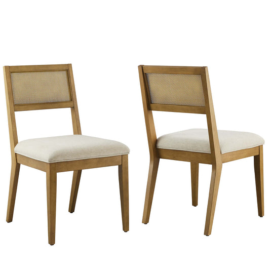 Nissa Dining Chair Set of 2, Ivory