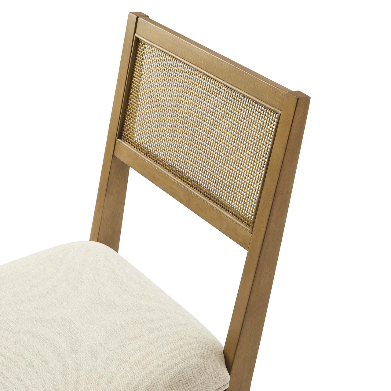 Nissa Dining Chair Set of 2, Ivory