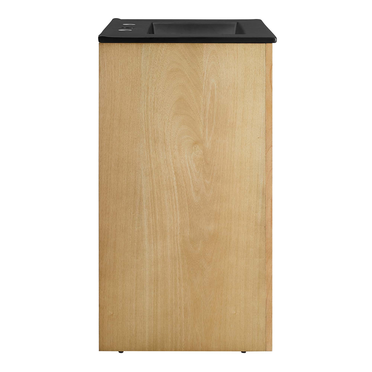 Revina Arched Vanity Unit, Small, Oak & Black