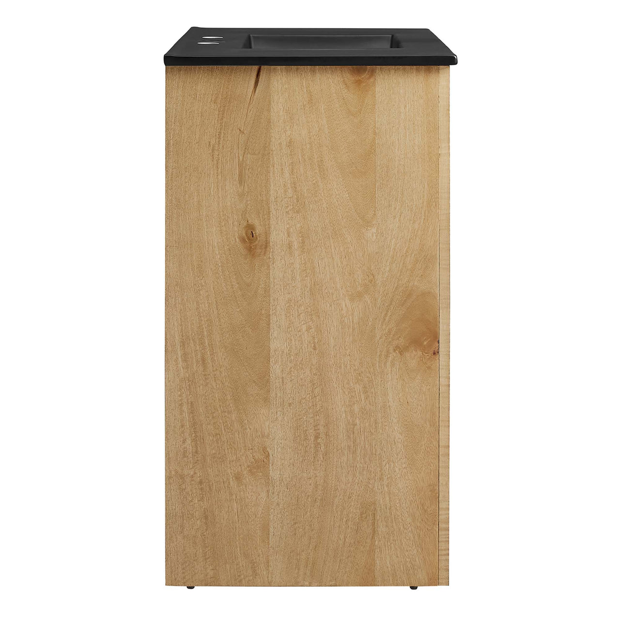 Revina Arched Vanity Unit, Large, Oak & Black